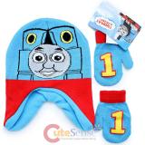 Thomas The Tank Engine  Toddler Mitten Gloves and  Beanie Set