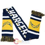 NFL San Diego Chargers Kinnited Scarf - Stripe Logo