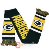 NFL Green Bay Packers Kinnited Scarf - Stripe Logo