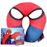 Marvel Spiderman  Neck Rest Pillow Travel Cushion with Mini Note