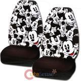 Disney Mickey Mouse Front  Car Seat Cover Set- Expressions