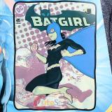 DC Comic Heroes Bat Girl Microfiber Plush Throw Blanket : (46x60)