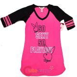 Playboys Long Shirts  Pajama Top - So Sexy So Playboy : Small