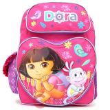 Dora The Explorer Dora & Boots School Backpack 16in Large Bag-Golden Harvest