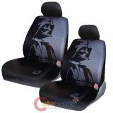 Star Wars Darth Vader Front Car Seat Cover Set-  Low Back w/Head Rest Covers