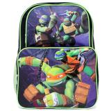 TMNT Teenage Mutant Ninja Turtles 16" Large School Backpack  Book Bag- Hold Weapon