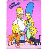 Simpson Family Carpet Accent Mat Area Rug  39"x58" - Family Photo