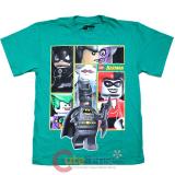 Lego Batman with Villians Boys T Shirt : Small