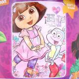 Dora The Explorer Dora and Boots  Plush Microfiber Throw Blanket :Skechy Dora