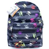 Colorful Skulls All Over  Shcool Backpack School Bag 16" Yakpak Large  Book Bag