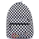 Black and White Checkerboard Shcool Backpack 16" Yakpak Large  Book Bag