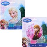 Disney Frozen Elsa Anna Night Light,  Bed Electronic 2pc Set  : 110V