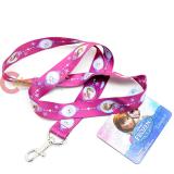 Disney Frozen Elsa Anna  Lanyard  Key Chian ID holder