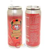 New San Francisco 49ers Thermo Can Travel Tumbler Cup