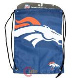 NFL Denver Broncos Drawstring Backpack Sling Bag