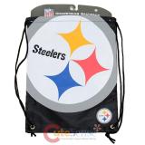 NFL Pittsburgh Steelers Drawstring Backpack Sling Bag