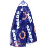 NFL Chicago Bears Logo All Over Prints Infinity Scarf