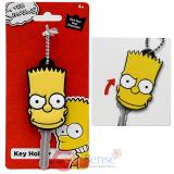 Simpson Family Bart Face Key Cap Key Holder