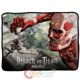 Attack on Titan Giant  Microfiber Plush Throw Blanket  (46 x60 )