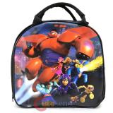 Disney Big Hero 6 School Lunch Bag Insulated  Snack Bag with Bottle - Black