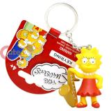 The Simpsons Family PVC Figural Key Chain - Lisa