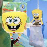 SpongeBob SquarePants Catch All Bag with Large Plush Doll  Door Hanging Toy Bag