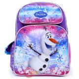 Disney Frozen Olaf Large School Backpack 16" Girls Book Bag