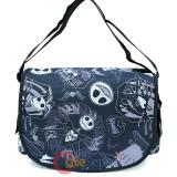 Nightmare Before Christmas School Messenger Shoulder Cross Bag -All Over Black