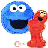 Sesame Street Elmo Cookie Monster 2pc Decorative Pillow Cushion Set