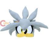 Sonic Hedgehog Silver Sonic Fleece Plush Hat Costumes Beanie