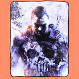 Marvel Punisher Man Fleece Blanket  Microfiber Plush Throw (45 x60 )