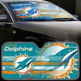 NFL Miami Dolphins Car Windshield  Front Window Sun Shade