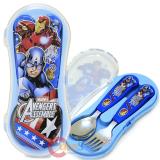 Marvel Avengers Silverware Set Spoon Fork Set with Case