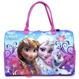 Frozen Elsa Anna Duffle Bag Travel  Gym Large Overnight Bag 20" XL -Floral Flakes