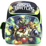 TMNT Teenage Mutant Ninja Turtles 12" Small  School Backpack  Book Bag- Movie