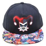 DC Comics Harley Quinn Mens Sanpback Hat Trucker Flat Bill Cap