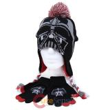 Star Wars Darth Vader Peruvian Beanie Gloves Set -Youth Size