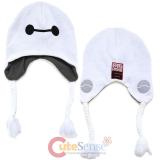 Disney Big Hero 6 Baymax Peruvian Knitted Beanie Laplander Hat