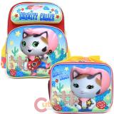 Disney Sheriff Callie Wide West 14" Medium School Backpack Lunch Bag 2pc Set