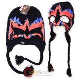 WWE Ultimate Warrior Face paint Laplander Beanie Hat with Eye Holes