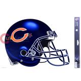 NFL Chicago Bears Auto Window Decal  Cling Team Helmet Logo