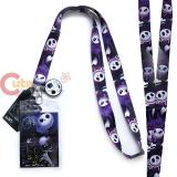 Nightmare Before Christmas Jack  Lanyard , ID Holder