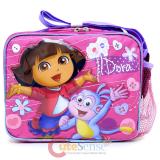 Dora The Explorer Dora & Boots Kids Lunch Bag Box Lovely Flowers