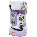 Disney Tinkerbell Plush Microfiber Throw Blanket Twin - Shine Today