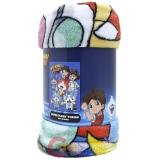 Yokai Watch Plush Microfiber Throw Blanket Twin - Group Katie