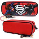 Batman V Superman Pencil Case Stationery Pouch Bag - Red