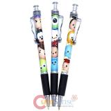 Disney Tsum Tsum Jazz Ball Point Pen 3pc Set Retractable