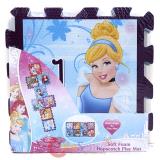 Disney Princess Soft Foam Hopscotch Play Mat (8pc 12x12)