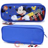 Disney Mickey Mouse Pencil Case Zippered Bag - Blue