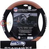 NFL Seattle Seahawks Steering Wheel Cover Football Grip